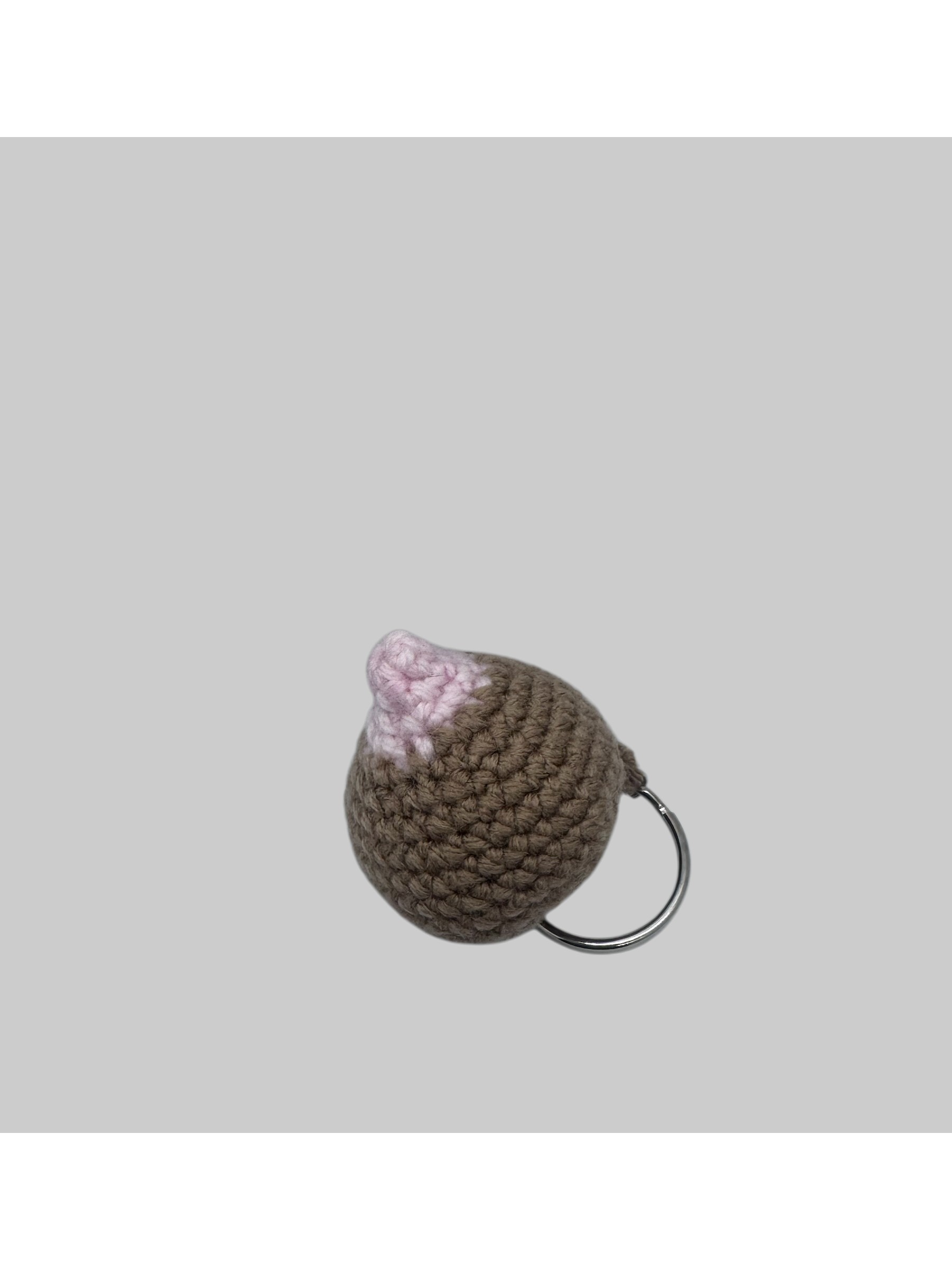 Single Boob Keychain